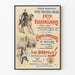 Plakat Zirkus Kommunal Sport Wassersport von Amiens Wohltätigkeitsfest 1898