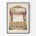 Vintage-Poster des Citizens Volunteer Hospital in Philadelphia