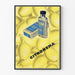 Vintage-Poster Citronema Dekor gelbe Zitrone