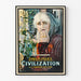 Vintage-Poster Theater Civilization von C. Gardner Sullivan