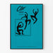 Poster Tanzensemble Cleo Parker Robinson in schwarzen Silhouetten