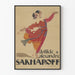 Vintage-Poster Clothilde und Alexandre Sakharoff von George Barbier