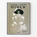 Vintage-Poster Clyde Fitchs größte Komödie Girls - Miss Pam