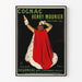 Vintage-Poster Cognac Henry Mounier Segonzac Wanddekoration