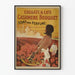 Vintage-Werbeplakat Colgate Cashmere Bouquet Seife und Parfüm
