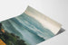 Inspirationsposter Friedenskorps mit nebligem Landschaftsbild