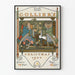 Vintage-Poster Collier's Christmas 1900 im Art-déco-Stil