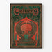 Dekoratives Poster Colliers Christmas Number im Vintage-Stil