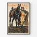 Vintage-Poster Collier's 1908 - Soldat und Pferd