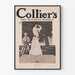 Vintage-Poster Collier's The National Weekly - The First Tee