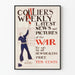 Vintage-Poster Collier's Weekly Krieg und Nachrichten