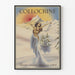 Vintage-Poster Collocrine im Art-déco-Stil – Schmelzen wie Schnee in der Sonne