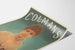 Vintage-Poster Colman's Azure Blue N°1 Porträt Frau