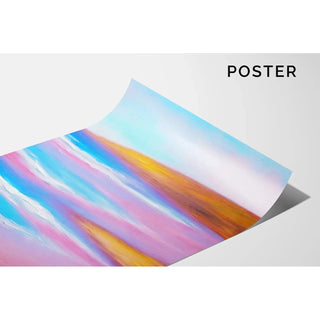 Tableau Coloré – Plage Pastel