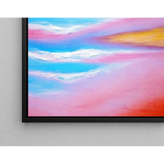 Tableau Coloré – Plage Pastel