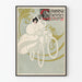 Vintage-Poster Columbia Fahrräder 1895 Stil Jugendstil