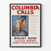 Rekrutierungs-Poster U.S. Army Columbia Calls – Vintage patriotische Wanddekoration