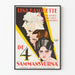 Vintage-Poster De 4 Sammansvurna – Retro-Kino-Wanddekoration