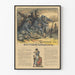 Vintage-Poster Soldaten, die die Geschichte schreiben 1918
