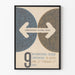 Vintage-Poster der 9. Internationalen Designkonferenz Aspen 1959