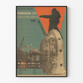 communism-equals-soviet-power-plus-electrification
