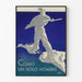 Vintage-Wandposter Como Un Solo Hombre