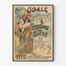 Vintage-Poster Konzert der Cigale Zerstöre den Zucker Wanddekoration