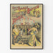 Vintage-Poster vom Konzert in der La Cigale in Paris auf Boot
