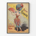 Vintage-Poster Konzert der Baumschule mit Lidia