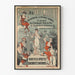Vintage-Poster vom Konzert an der Porte Maillot