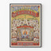 Vintage-Poster Konzert der Biene im Schlossplatz am Wasserplatz
