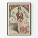 Vintage-Poster Konzert der Scala Straßburg Wanddekoration