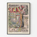 Vintage Konzertposter La Scala Boulevard de Strasbourg