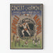 Vintage-Poster des Konzerts der Harmonie Napoli – Der moderne Samson