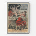 Vintage-Poster Konzert der Botschafter Wanddekoration