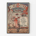 Altes Poster Konzert im Chalet, Boulevard St Michel 84, Vintage-Wanddekoration