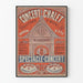 Vintage-Poster für Konzert-Show Chalet Boulevard St Michel
