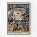 Vintage-Poster Konzert vom Prado Cirque Ponger’s dekorativ