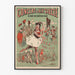 Vintage-Poster Konzert des 19. Jahrhunderts Theater zum Lachen