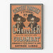 Vintage-Poster Konzert Pariser Le Petit Bossu Chaillier