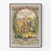 Vintage Dekorationsposter Kongress Bourbon