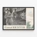 Vintage-Poster von Conrad Richter – Autor und Literatur des Westens — gerahmtes Bild an der Wand