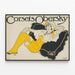 Vintage-Poster Korsetts Obersky elegante Wanddekoration — gerahmtes Bild an der Wand