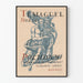 Vintage Dekorationsposter Temaguel Horia