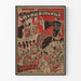 Vintage-Poster Protestkönig Crown King Dick - Politische Wanddekoration