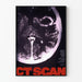 Vintage-Poster CT-Scan Kunst Medizin Wanddekoration