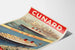 Vintage-Poster Cunard Transatlantik Queen Mary und Queen Elizabeth