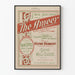 Vintage-Poster The Amour - Klassische Musikalische Wanddekoration