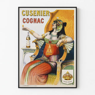 cusenier-cognac-advertisement-poster