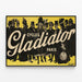 Vintage-Werbeplakat Cycles Gladiator Paris — gerahmtes Bild an der Wand